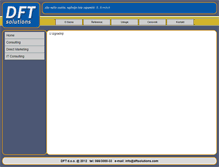 Tablet Screenshot of dftsolutions.com